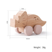 Wooden Montessori Toy Train
