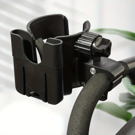 2-In-1 Universal Stroller Water Cup Holder with Phone Holder
