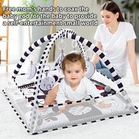 Baby Activity Play Gym & Tummy Time Mat – Newborn Play Mat with Toys (0–36 Months)