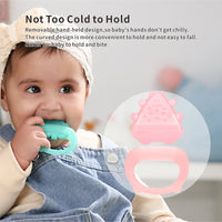 Freezable Silicone Baby Teether – Cooling Gum Relief
