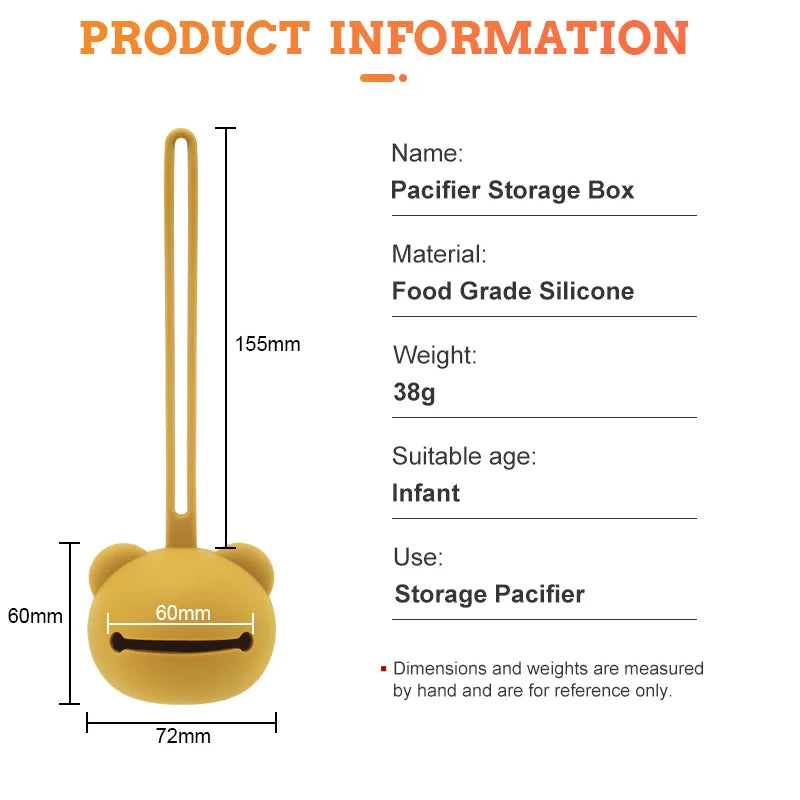 Silicone Pacifier Case – BPA-Free