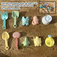 Beach Sand & Water Play Set for Kids – Folding Bucket & Sandbox Accessories