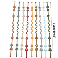 Silicone Baby Pacifier Clip – Adjustable Safety Strap for Stroller & Highchair