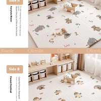 Non-Toxic Foldable Baby Play Mat – Educational Activity Floor Mat