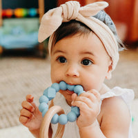 Jellystone - Moon Teether in Sage
