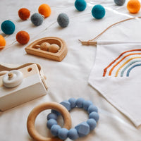 Jellystone - Moon Teether in Sage