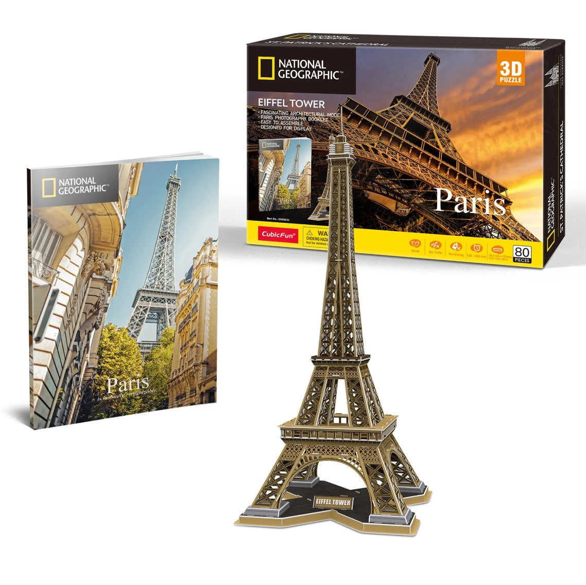 National Geographic - Eiffel Tower 3D Puzzle