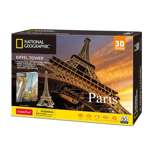 National Geographic - Eiffel Tower 3D Puzzle