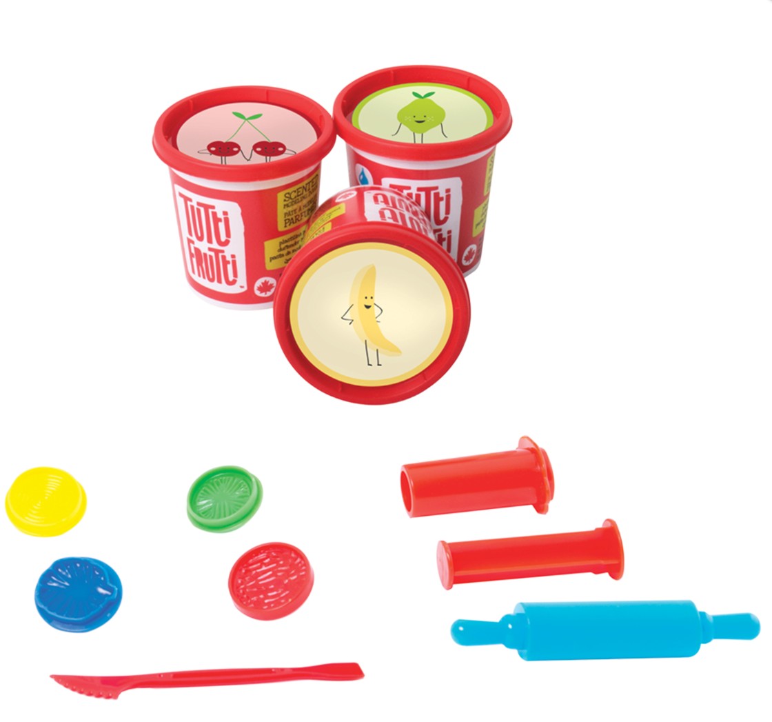 Tutti Frutti - Scented Modelling Clay -  Burgers Trio Kit