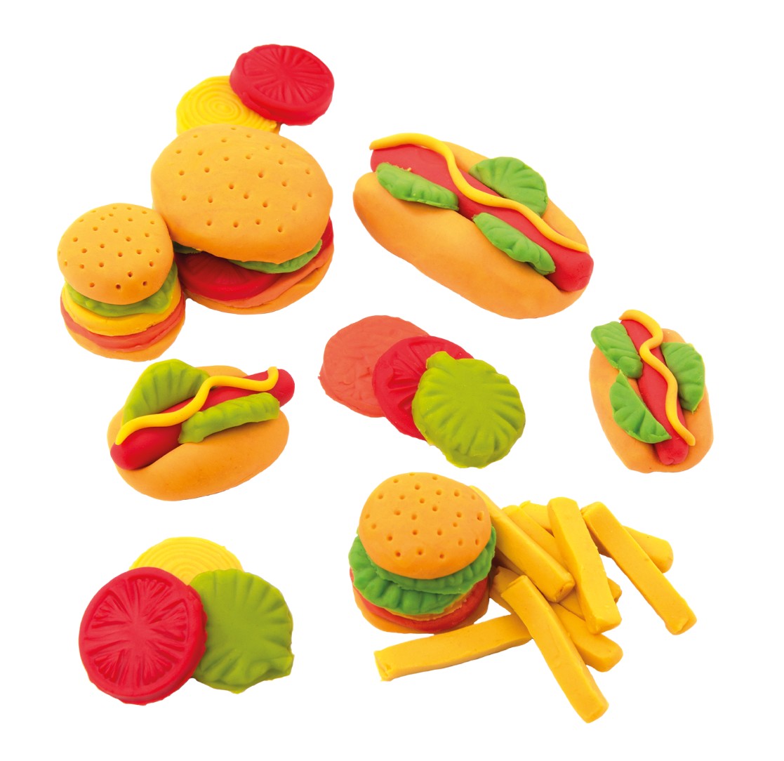 Tutti Frutti - Scented Modelling Clay -  Burgers Trio Kit