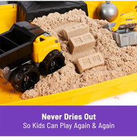 Kinetic Sand - Construction Site Folding Sandbox