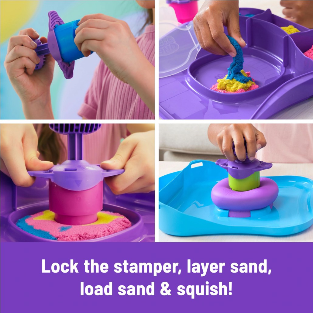 Kinetic Sand - SquishMotion Playset