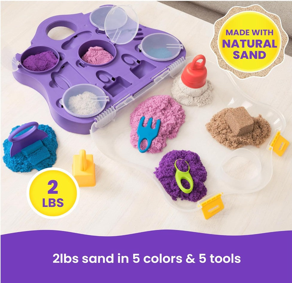 Kinetic Sand - Variety Case Sensory Case
