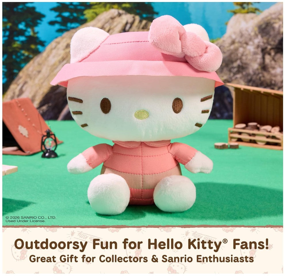 GUND - Sanrio Official Hello Kitty Camping Plush