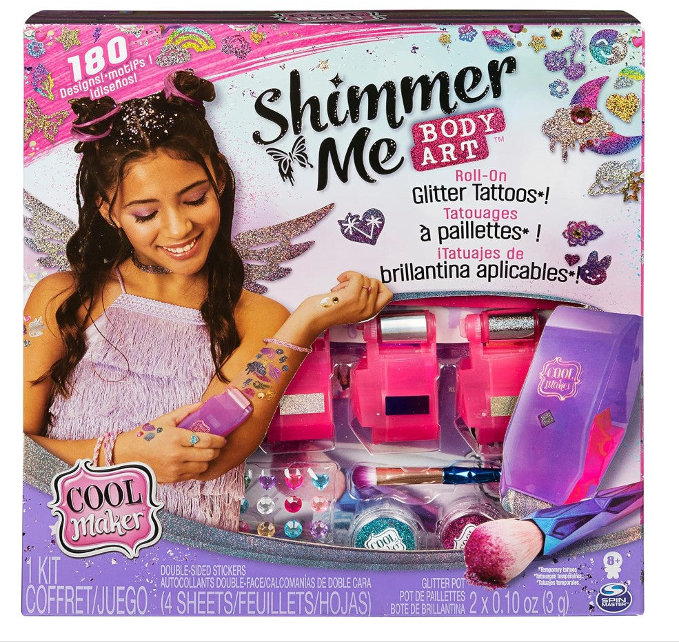 Cool Maker - Shimmer Me Body Art with Roller