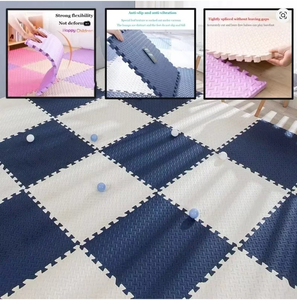 Soft Foam Puzzle Floor Mat for Babies & Toddlers – 16 Piece Set