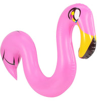 Flamingo Ride-On Pool Noodle Float – Inflatable Kids Swimming Pool Toy Lounger