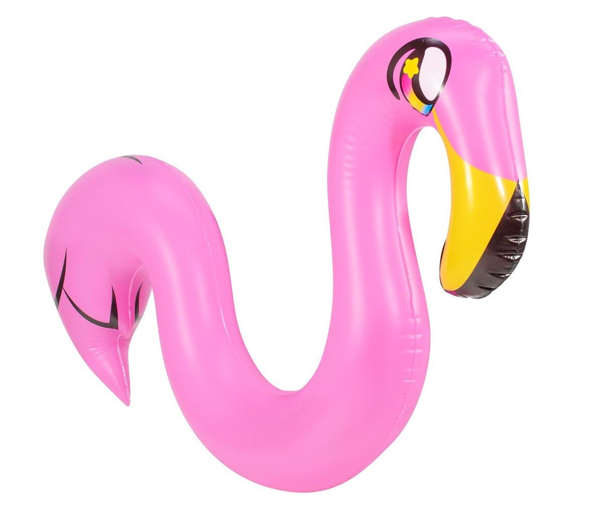 Flamingo Ride-On Pool Noodle Float – Inflatable Kids Swimming Pool Toy Lounger