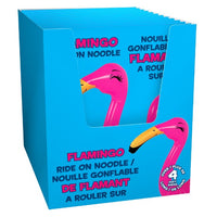 Flamingo Ride-On Pool Noodle Float – Inflatable Kids Swimming Pool Toy Lounger