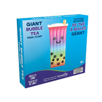 Giant Bubble Tea Pool Float – Inflatable Summer Lounger for Pool