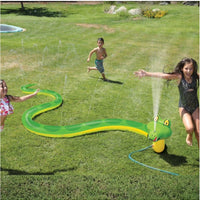 Giant Inflatable Snake Sprinkler – 21 ft Outdoor Water Spray Toy for Kids & Family Fun