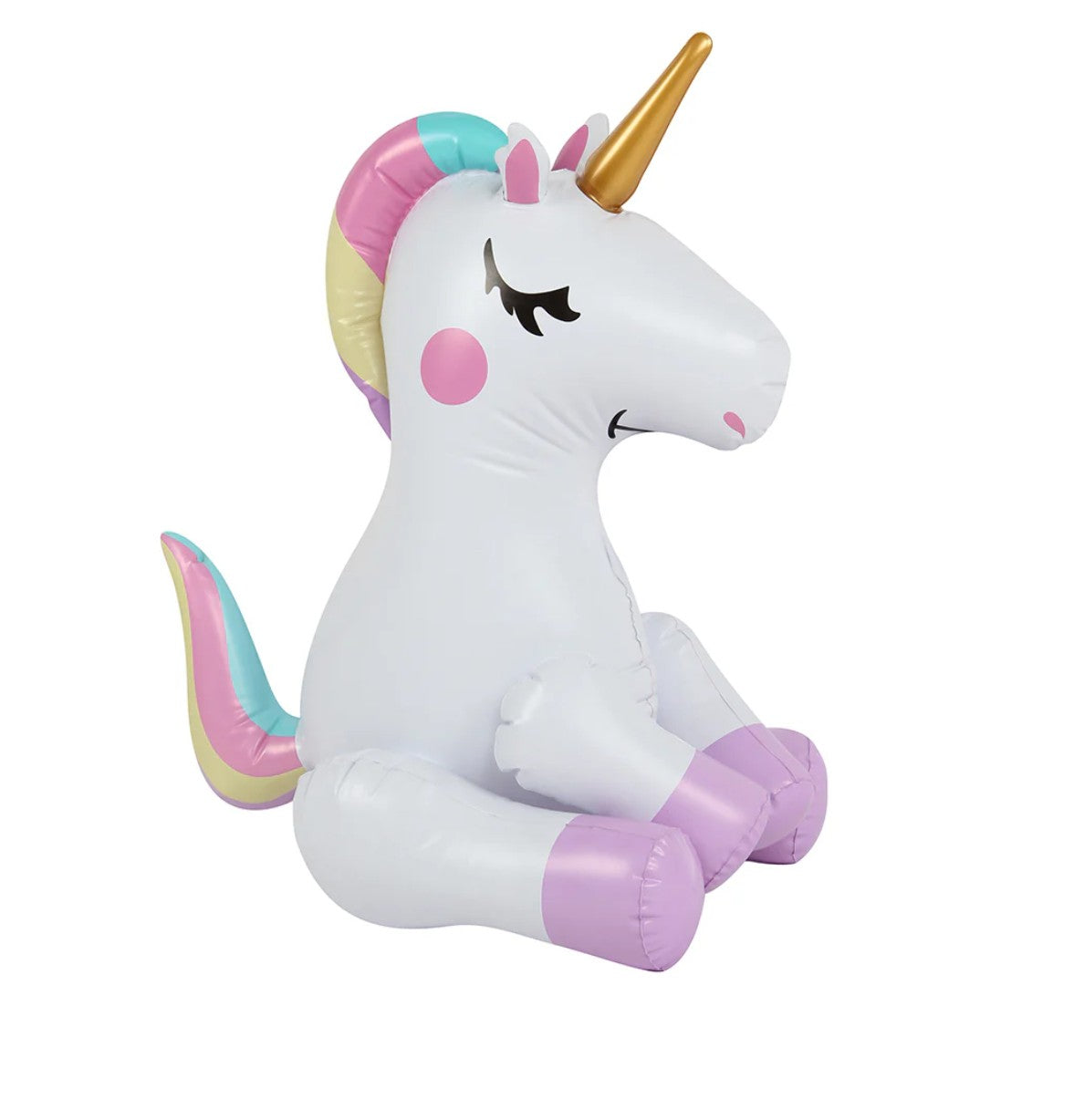 Sitting Unicorn Inflatable Sprinkler