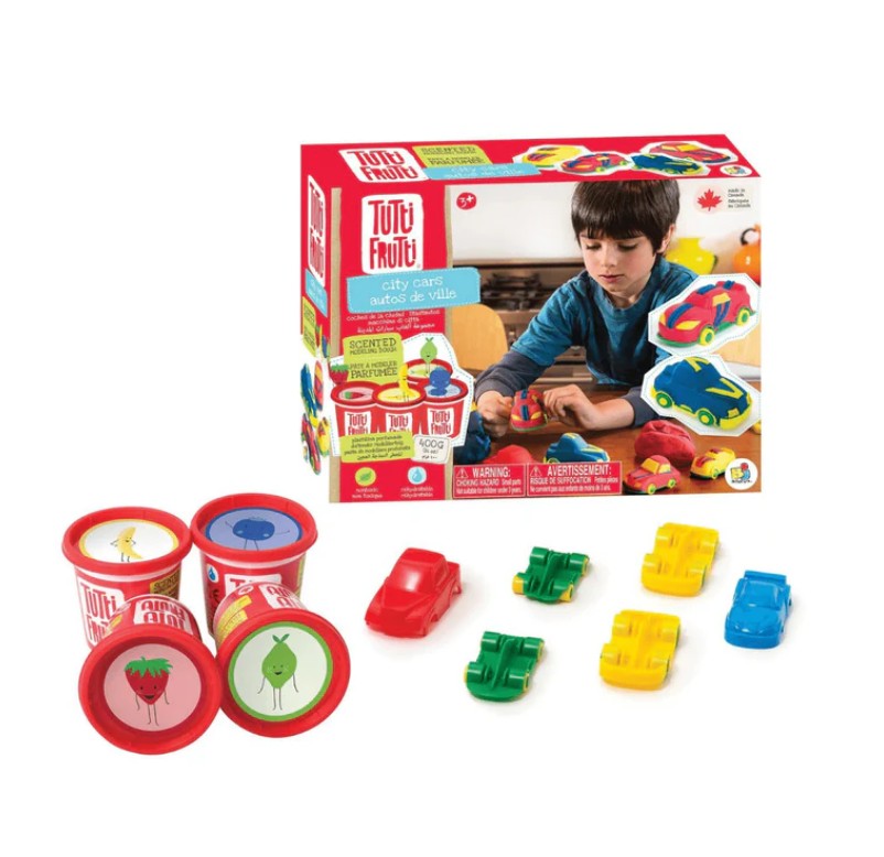 Tutti Frutti - City Cars Modelling Dough Kit