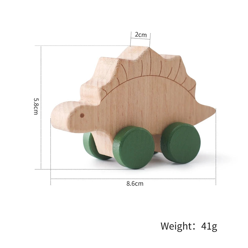 Wooden Montessori Toy Train