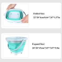 Beach Sand & Water Play Set for Kids – Folding Bucket & Sandbox Accessories