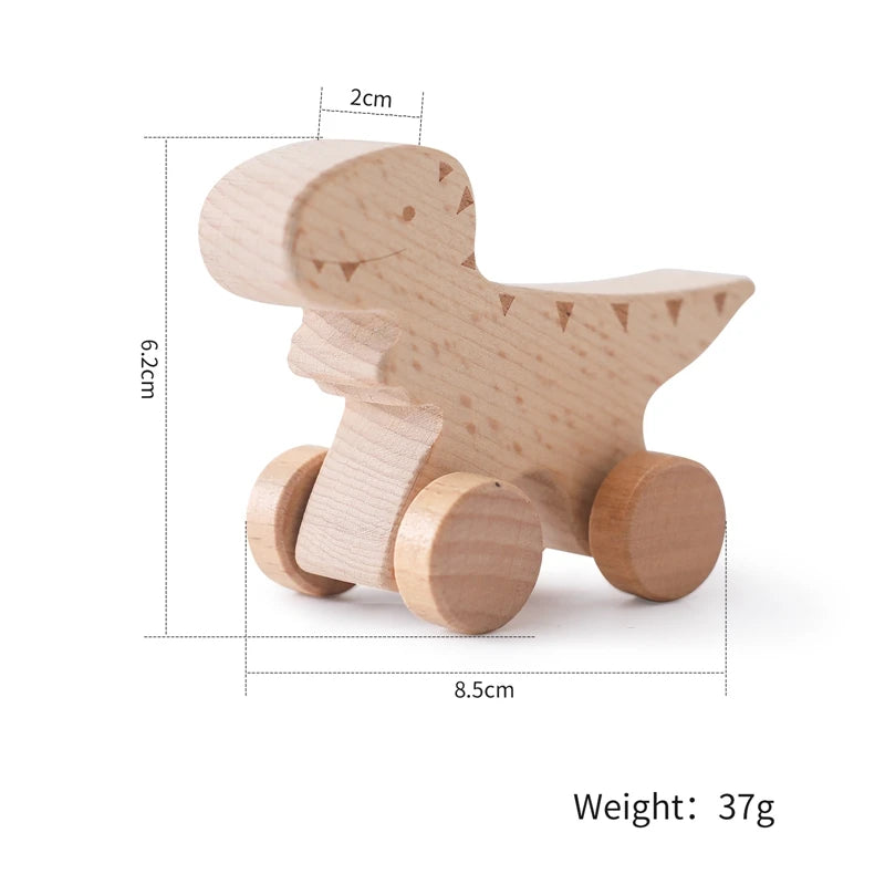 Wooden Montessori Toy Train
