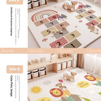 Non-Toxic Foldable Baby Play Mat – Educational Activity Floor Mat