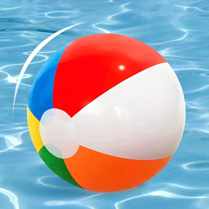 10-Pack Inflatable Beach Balls for Kids – Colorful Pool & Party Play Balls