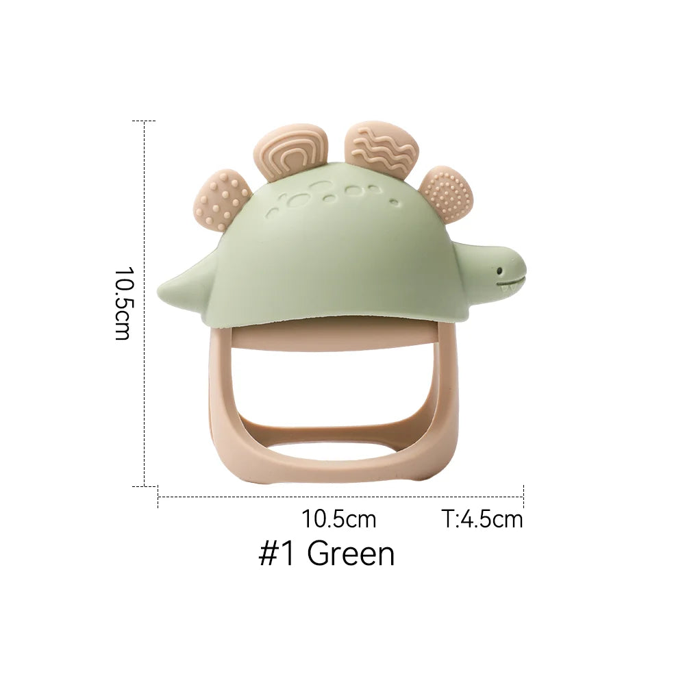 Baby Dinosaur Silicone Teether 