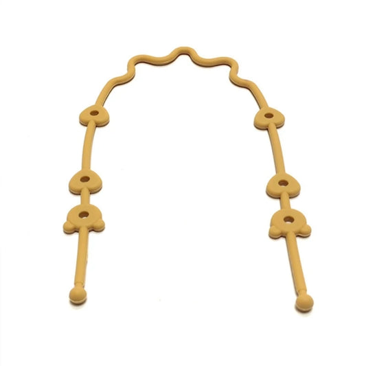 Silicone Baby Pacifier Clip – Adjustable Safety Strap for Stroller & Highchair