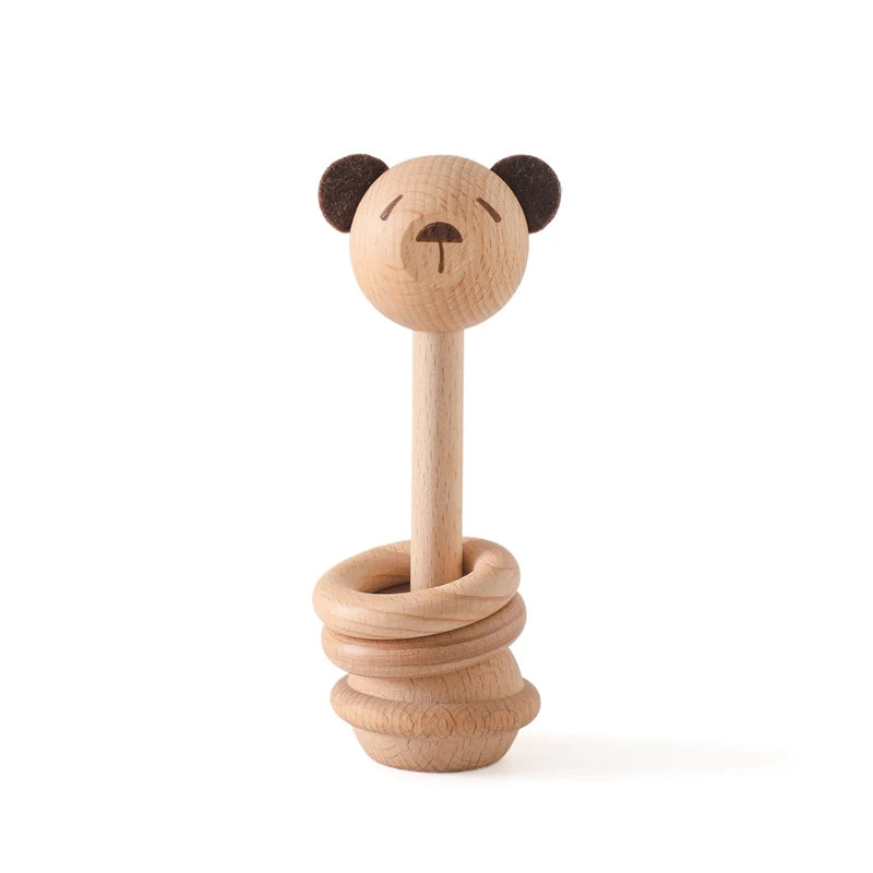 Montessori Wood Rattle 