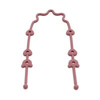 Silicone Baby Pacifier Clip – Adjustable Safety Strap for Stroller & Highchair