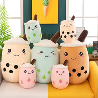 Boba Tea Plush Toy