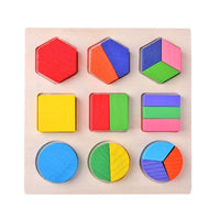 Montessori Geometric Puzzle Toy – Early Learning for Toddlers