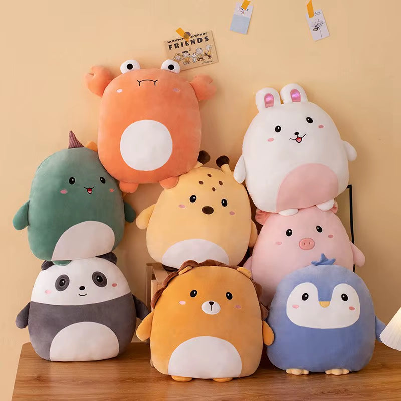 Animal Plush Pillow – Soft Squishy Plushie for Kids