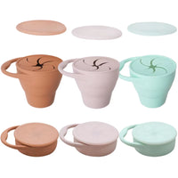 Silicone Snack Cup – Portable Spill-Resistant Food Container