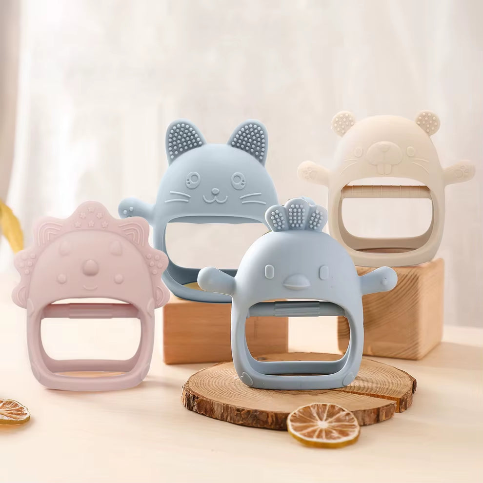 ilicone Baby Teething Glove – BPA-Free Gum Soother