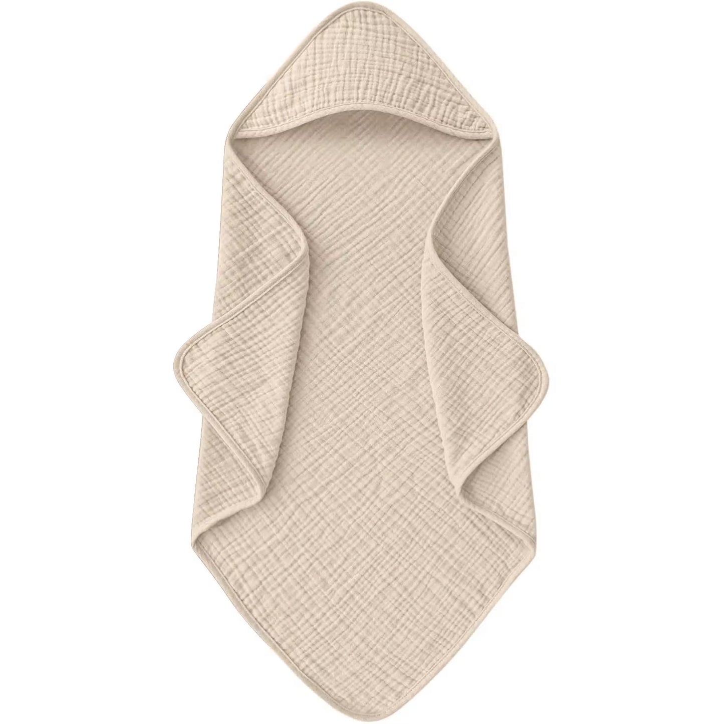 Muslin Hooded Baby Towels – 100% Cotton Ultra-Soft & Absorbent