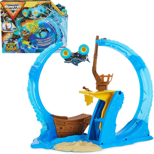 Monster Jam - Megalodon Loop of Doom Stunt Playset