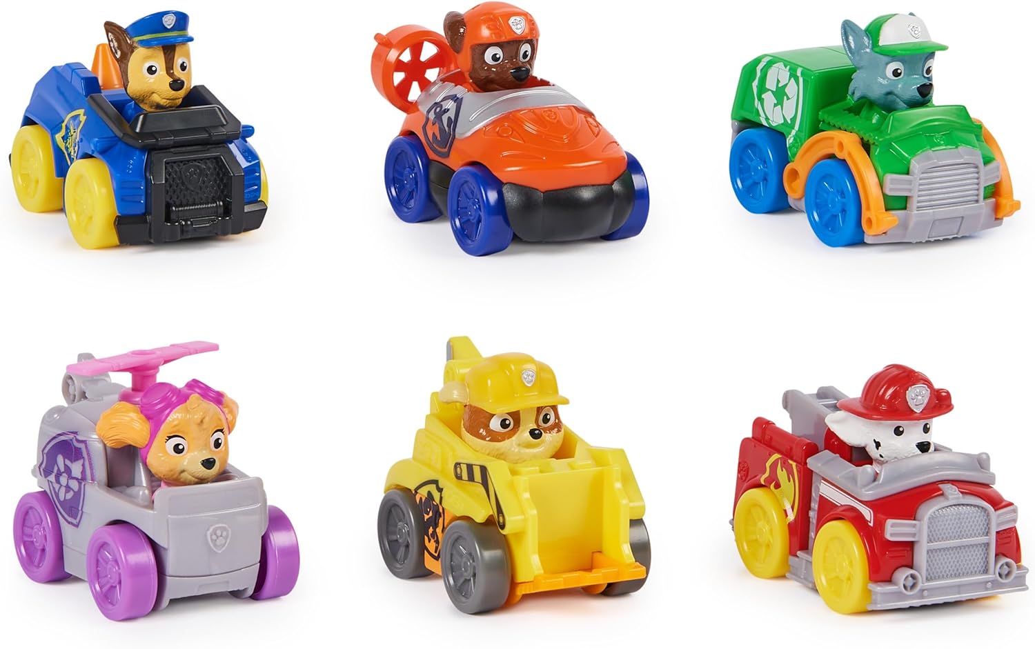 Paw Patrol - Pup Squad Racers 6 Piece Vehicle Gift Set