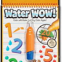 Melissa & Doug - On The Go Water Wow! Reusable Water-Reveal Activity Pad - Numbers