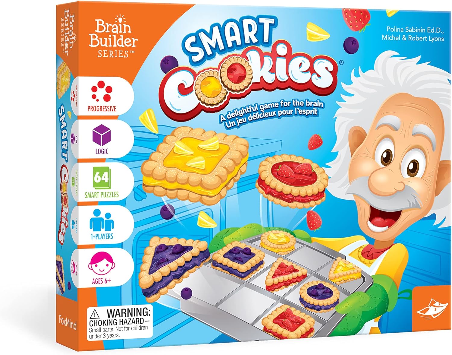 FoxMind Games - Smart Cookies Logic Puzzle Game
