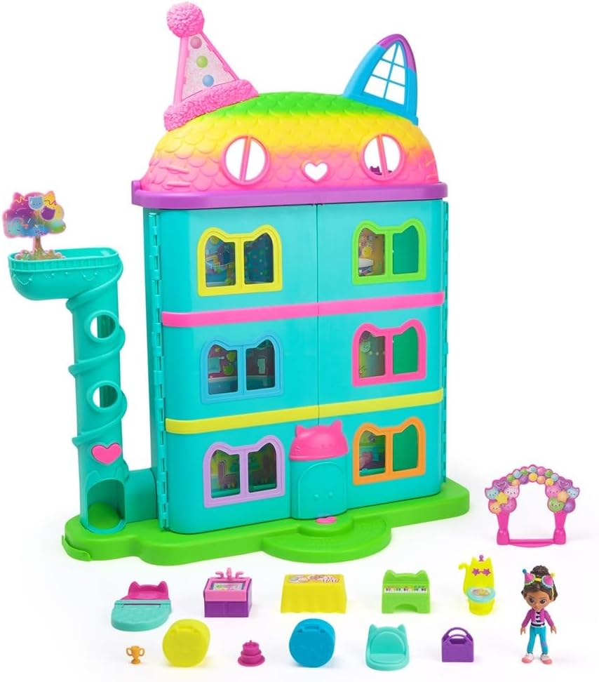 Gabby’s Dollhouse - Purrfect Dollhouse in Rainbow Playset