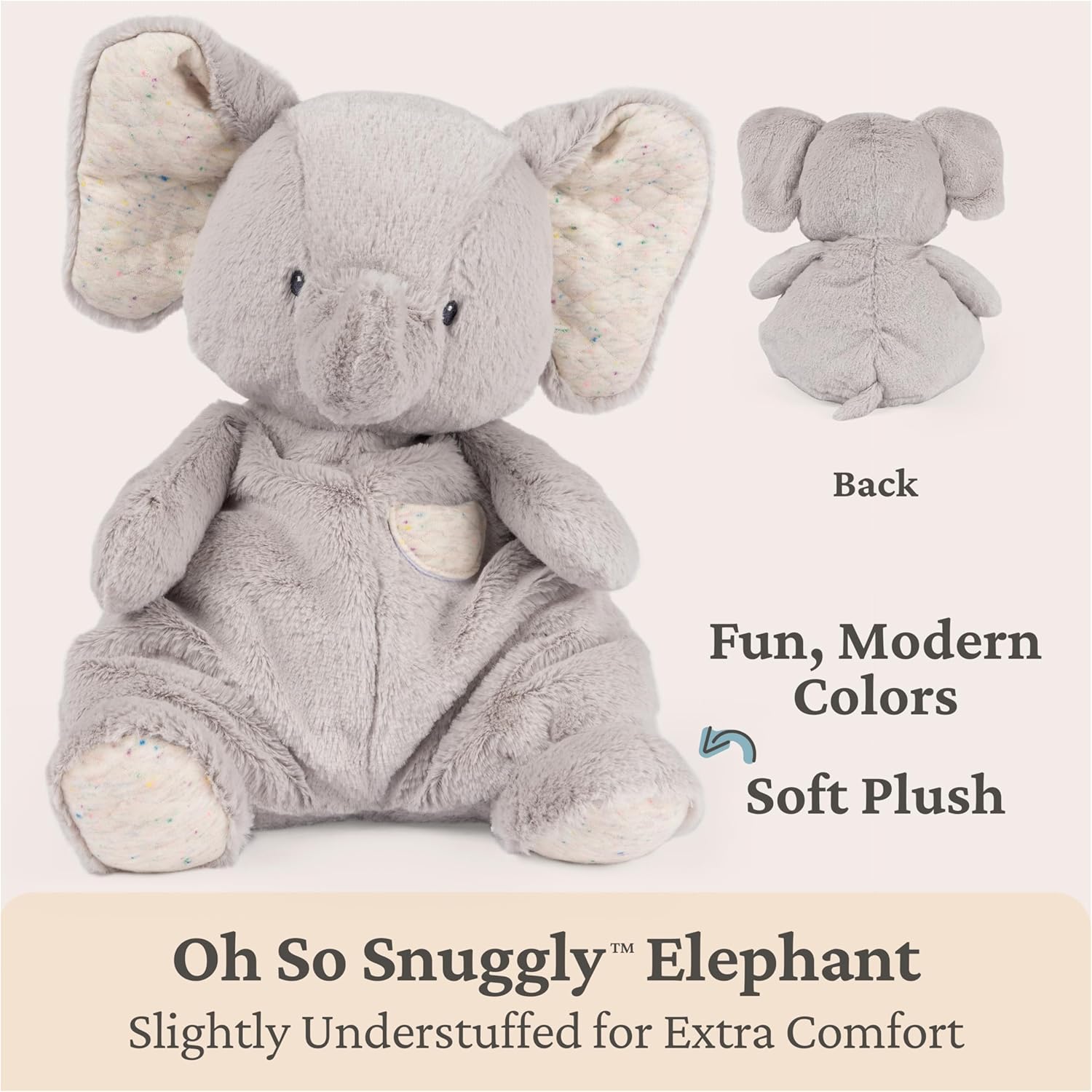 GUND - Oh So Snuggly Elephant Large Plush
