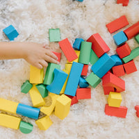 Melissa & Doug - Wooden Building Blocks 100-Piece Set