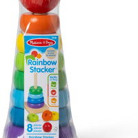 Melissa & Doug - Wooden Stacking Rings